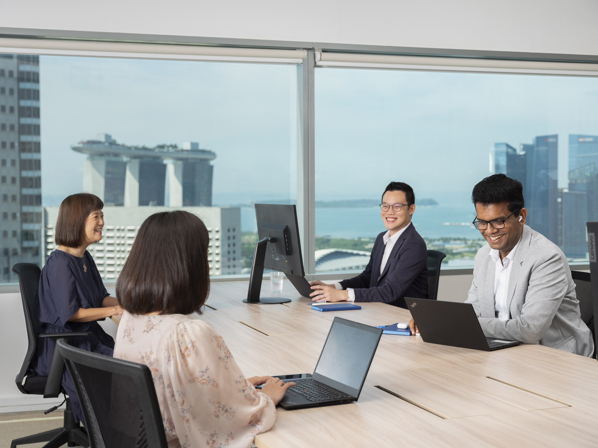 Commercial photography studio stock office image Singapore corporate 2