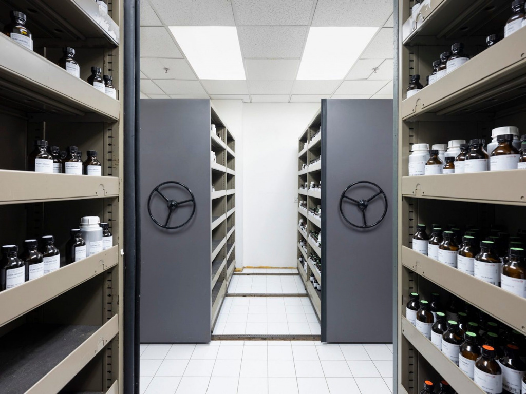 Symrise storage, photo taken by coco creative studio industrial photography