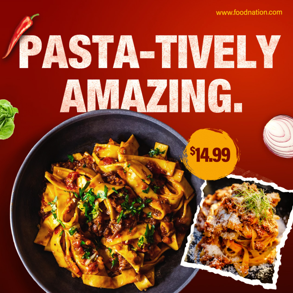 Coco fb carousel ad pasta
