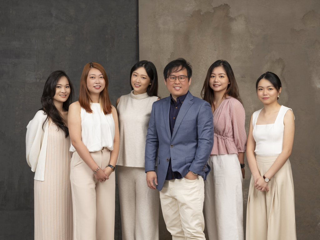 Group Photoshoot Millennium Enterprise-corporate headshot photography-coco creative studio-singapore-france