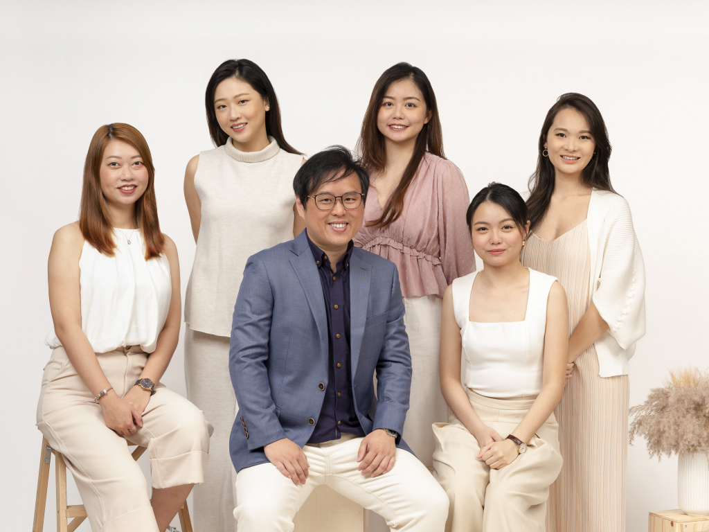 Group Photoshoot Millennium Enterprise-corporate headshot photography-coco creative studio-singapore-france