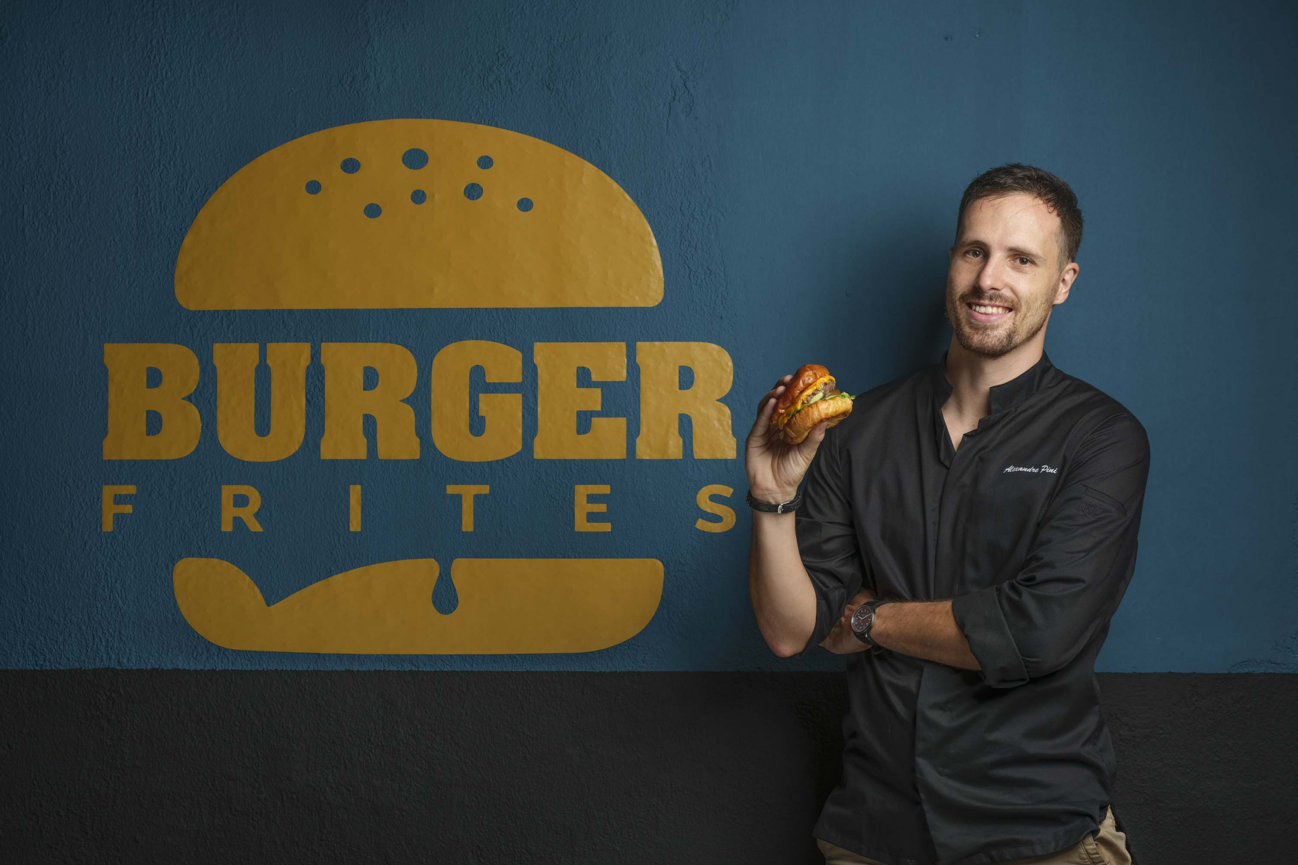 Burger Frite - Jose Jeuland - food photography- coco creative studio- Singapore- france-chef