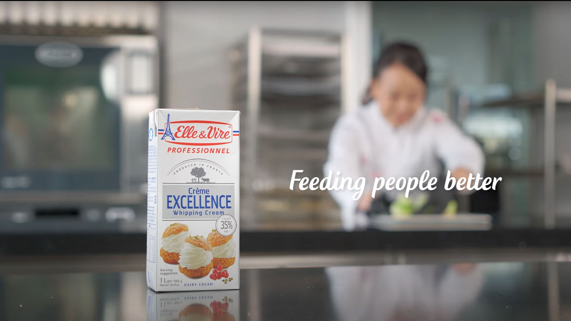 Elle et Vire Product Video Feeding People Better shot in Singapore, Paris by COCO Creative Studio