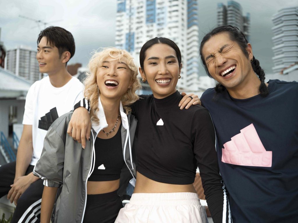 raining day rooftop athletes Adidas Asia Singapore adiclub membership fashion photographer commercial studio sport photography