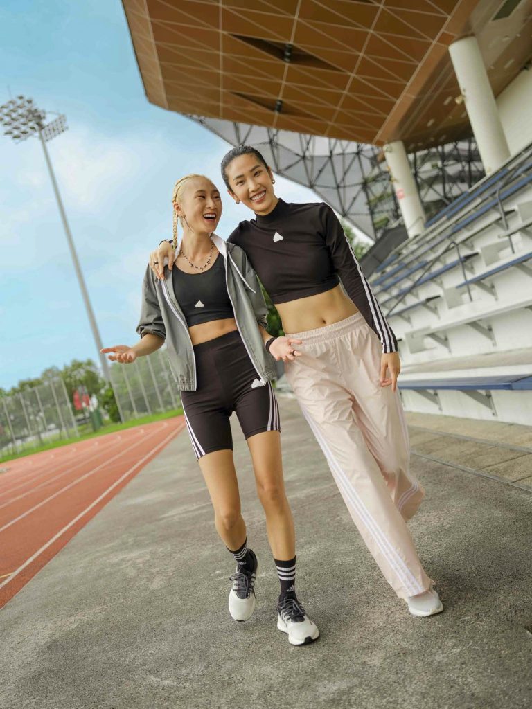 lifestyle in the stadium walking Adidas Asia Singapore adiclub membership fashion photographer commercial studio sport photography