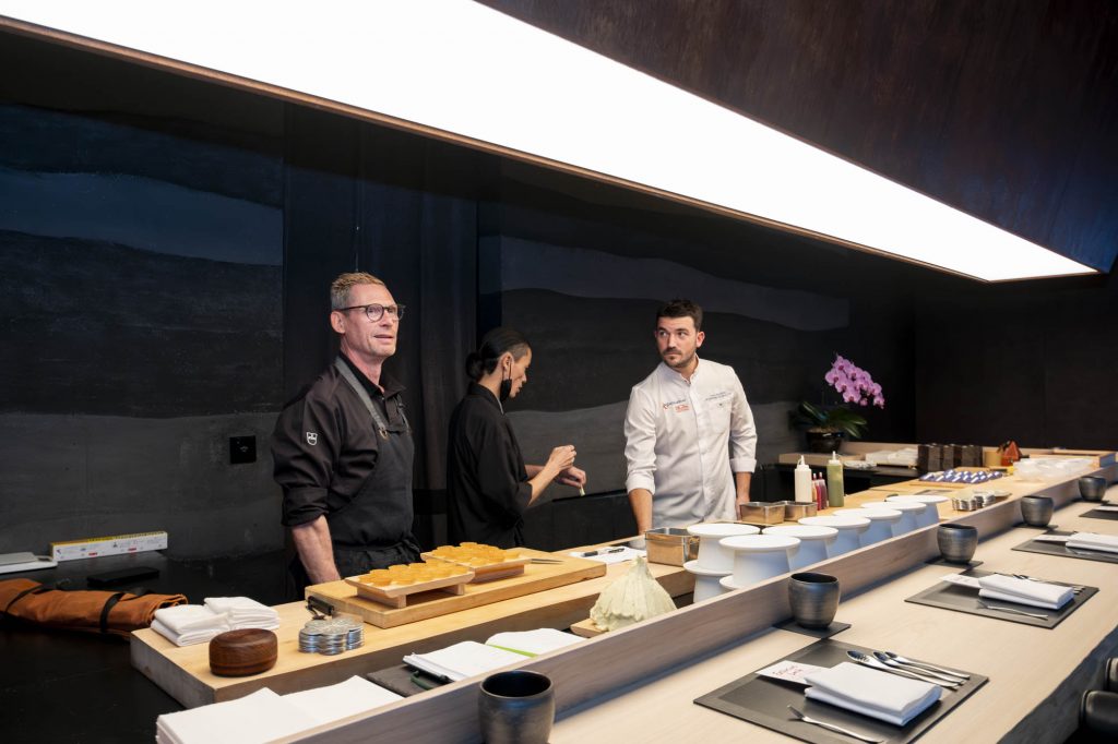 Elle & Vire event shot by Coco Creative Studio in a Japanese Restaurant in SIngapore