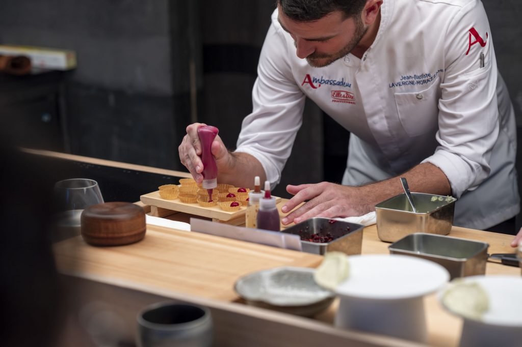 Elle & Vire event shot by Coco Creative Studio in a Japanese Restaurant in SIngapore